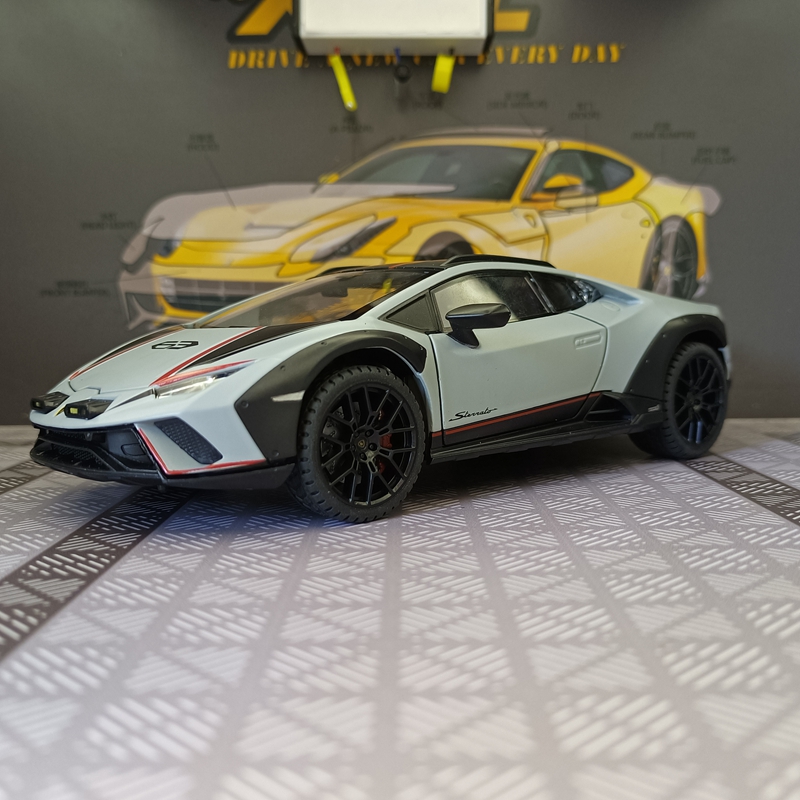 Audio Music Car - 1:24 Lamborghini STO alloy car model