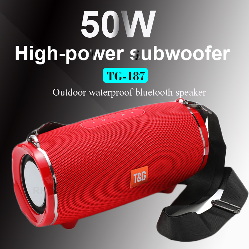 Audio Music Apple - Powerful 50W Bluetooth Speakers Super Bass