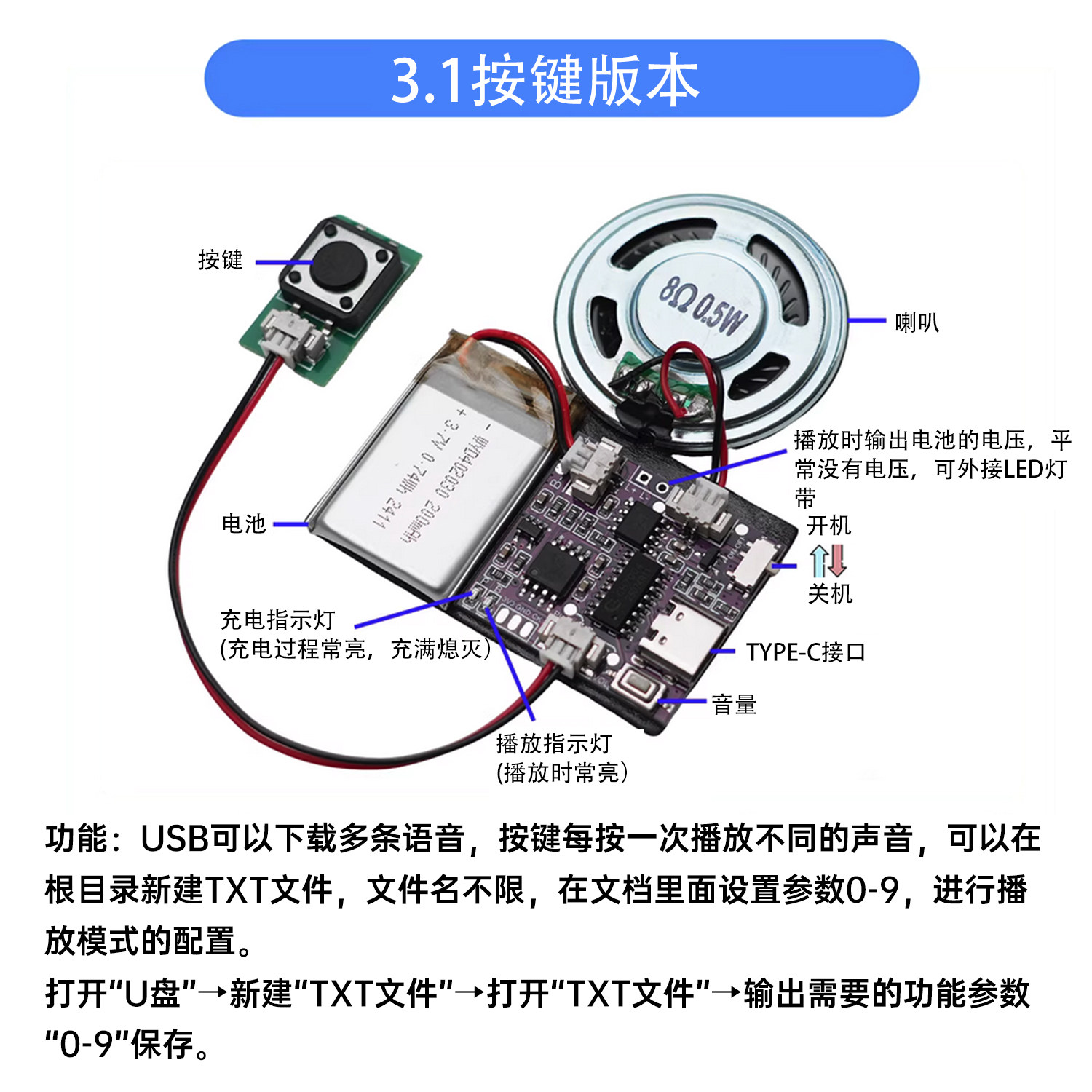 Audio Music Mp3 Download Free - MP3 Download Voice Module Recordable Audio