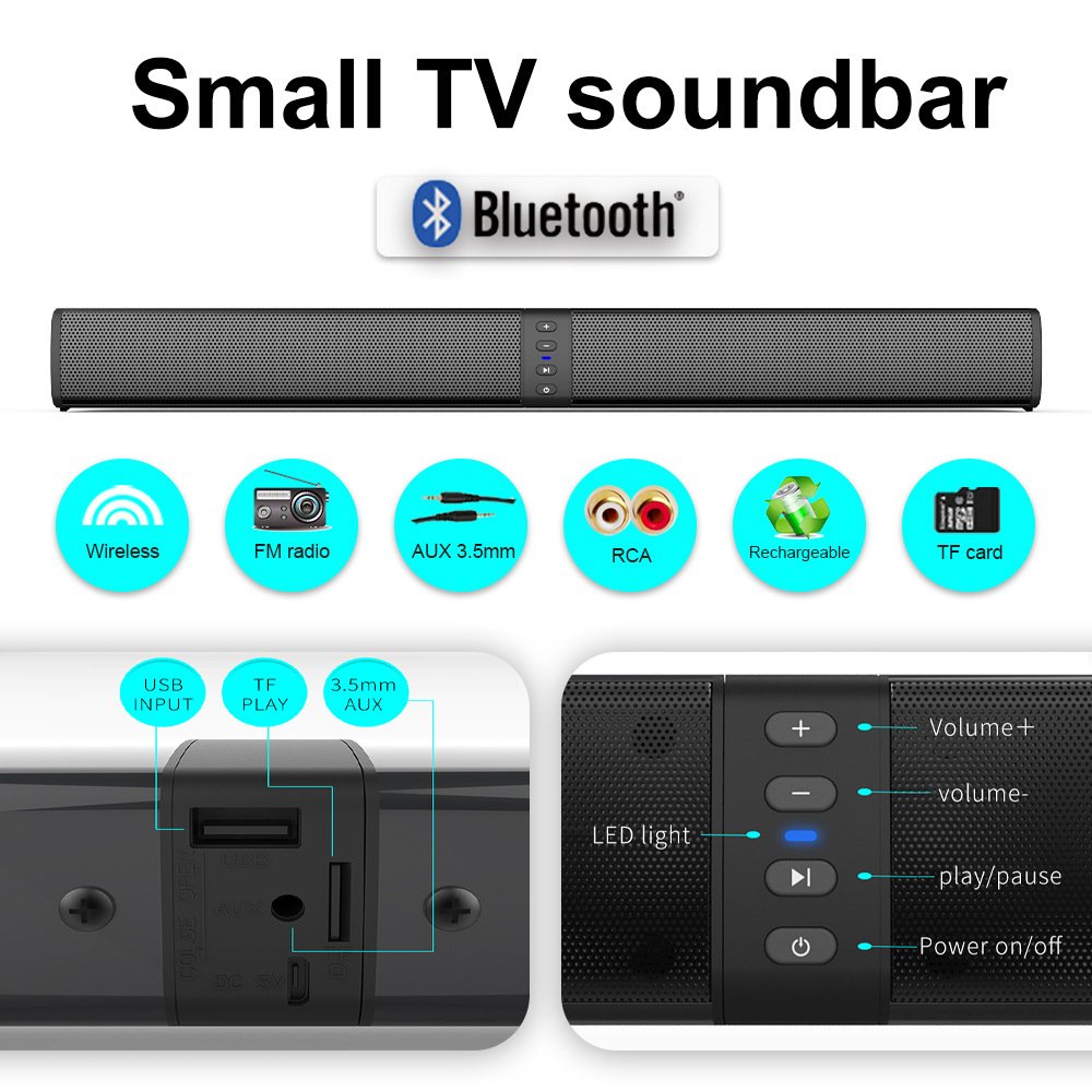 Detachable Soundbar Bluetooth  - Audio Music Spotify ulasan dan harga