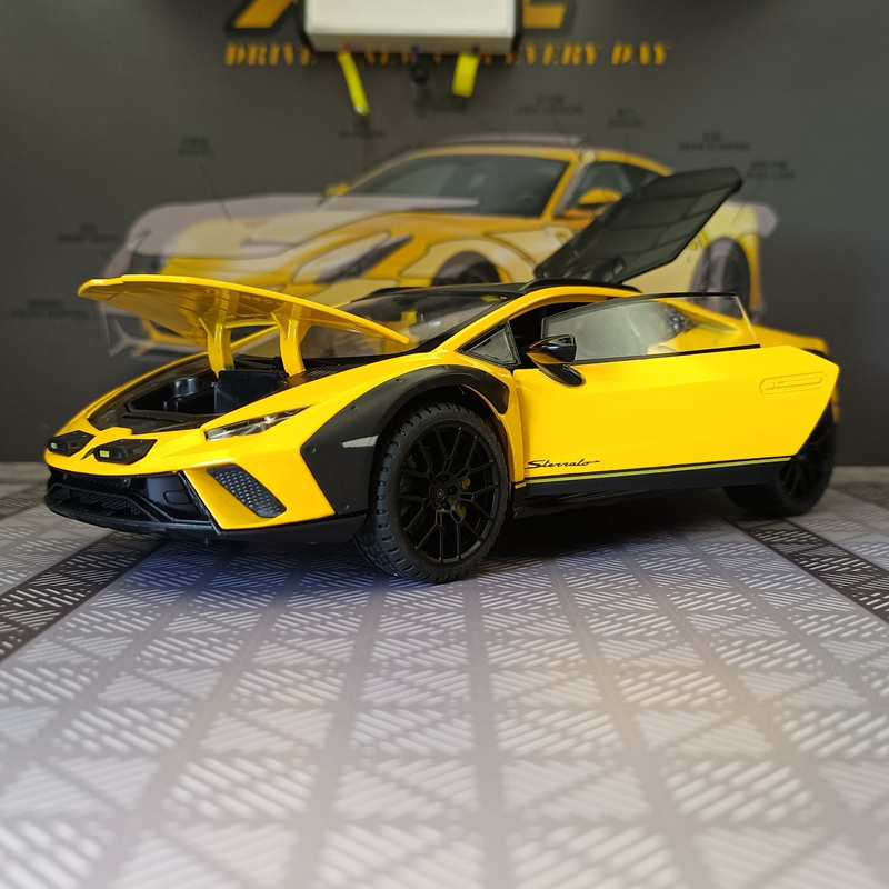 1:24 Lamborghini STO alloy car - Audio Music Car ulasan dan harga