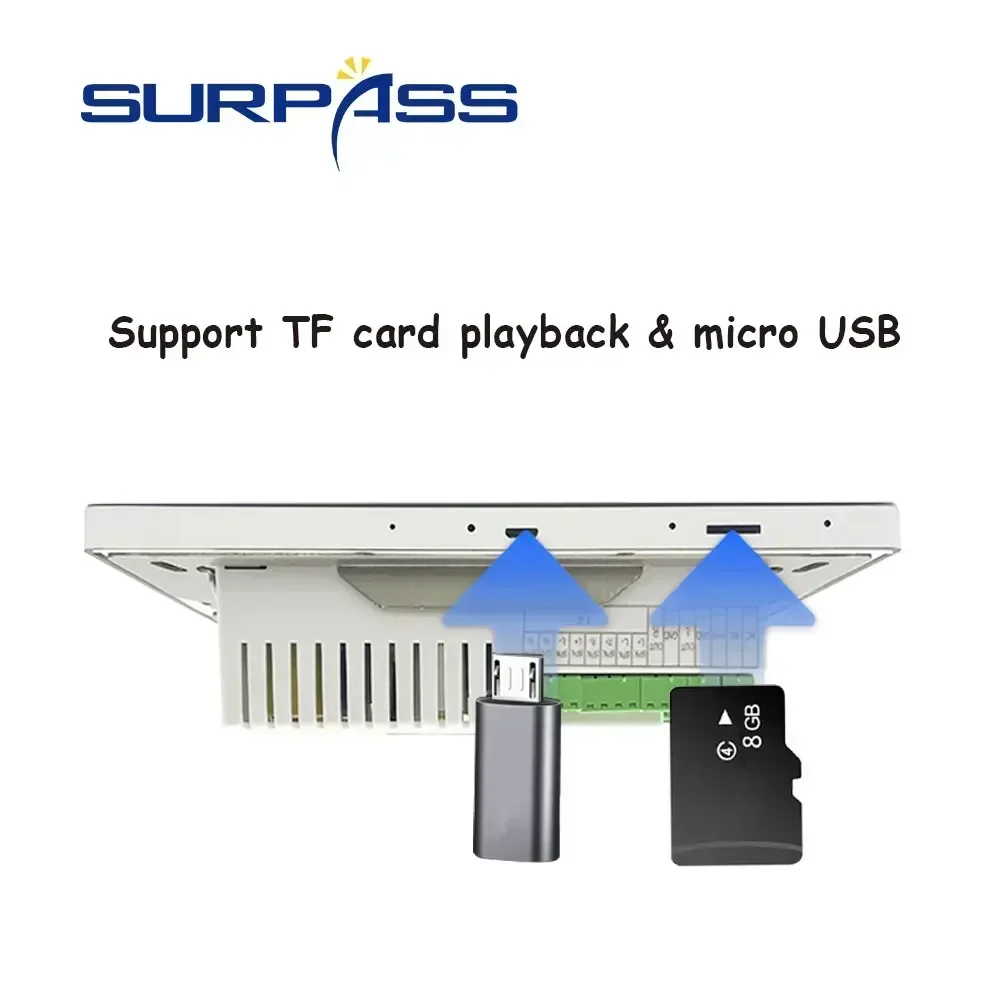 7inch WiFi In Wall Amplifier T - Audio Music Background Free ulasan dan harga