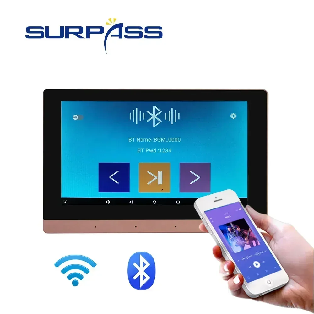 7inch WiFi In Wall Amplifier T - Audio Music Background Free ulasan dan harga