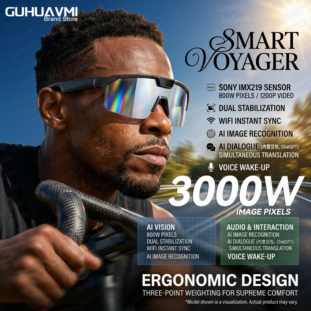 Photochromic Smart Glasses 120 - Audio Music Arabic ulasan dan harga