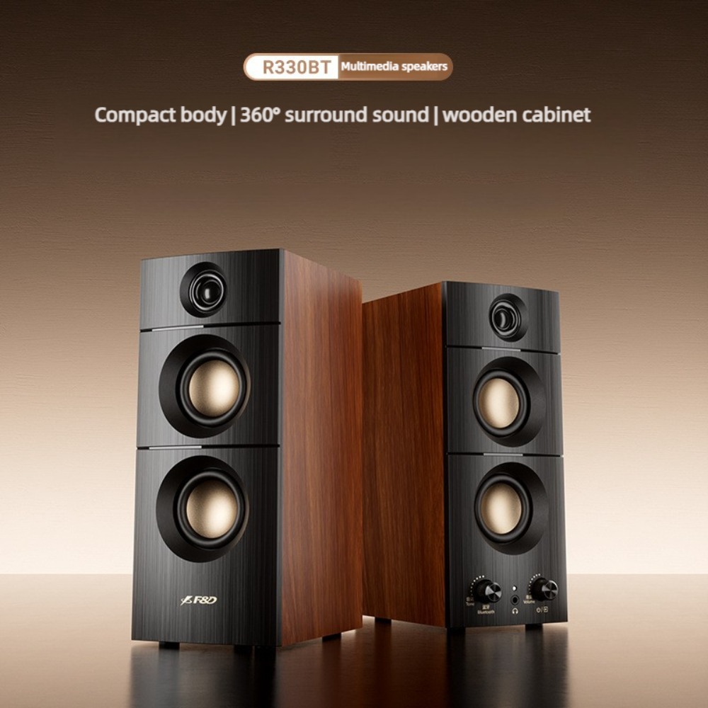 R330BT Active 2.0 Desktop Blue - Audio Music Spotify ulasan dan harga