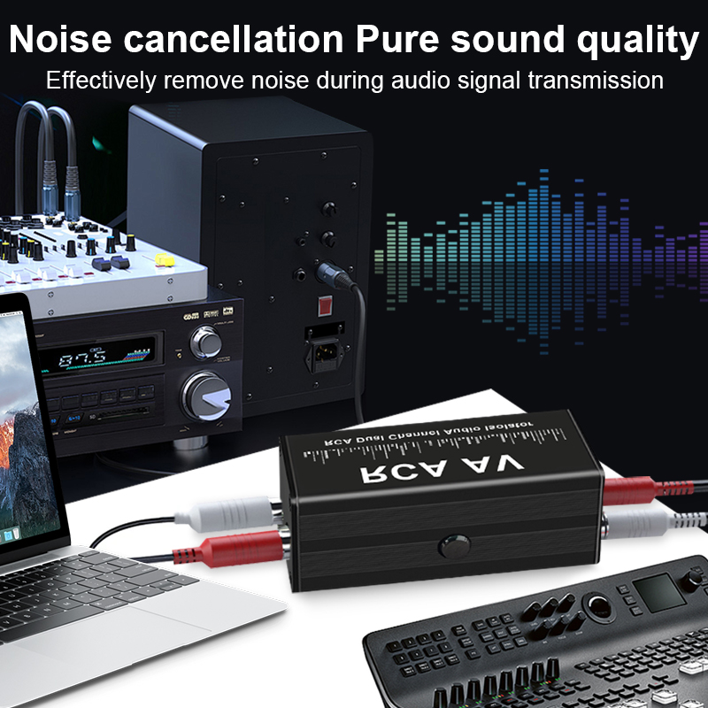 Portable 3.5mm aux Ground Loop - Audio Music Isolator ulasan dan harga