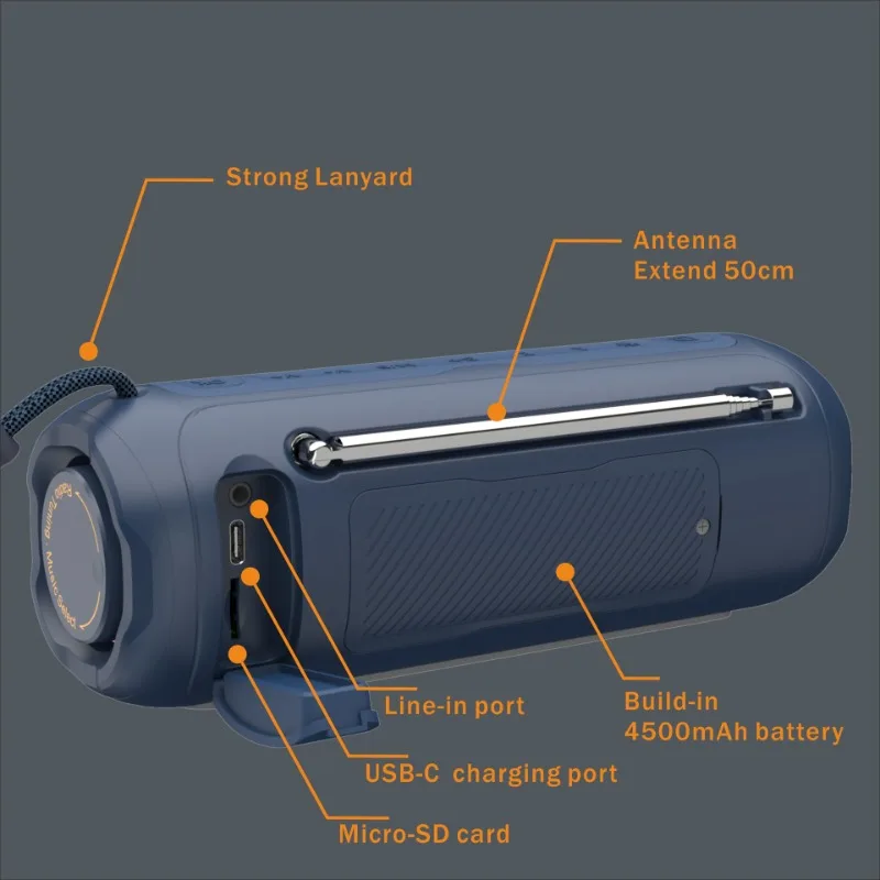 Multi-function Radio Portable  - Audio Music Spotify ulasan dan harga