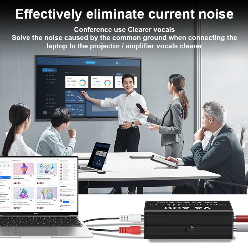 High Performance 2 Channel RCA - Audio Music Isolator ulasan dan harga
