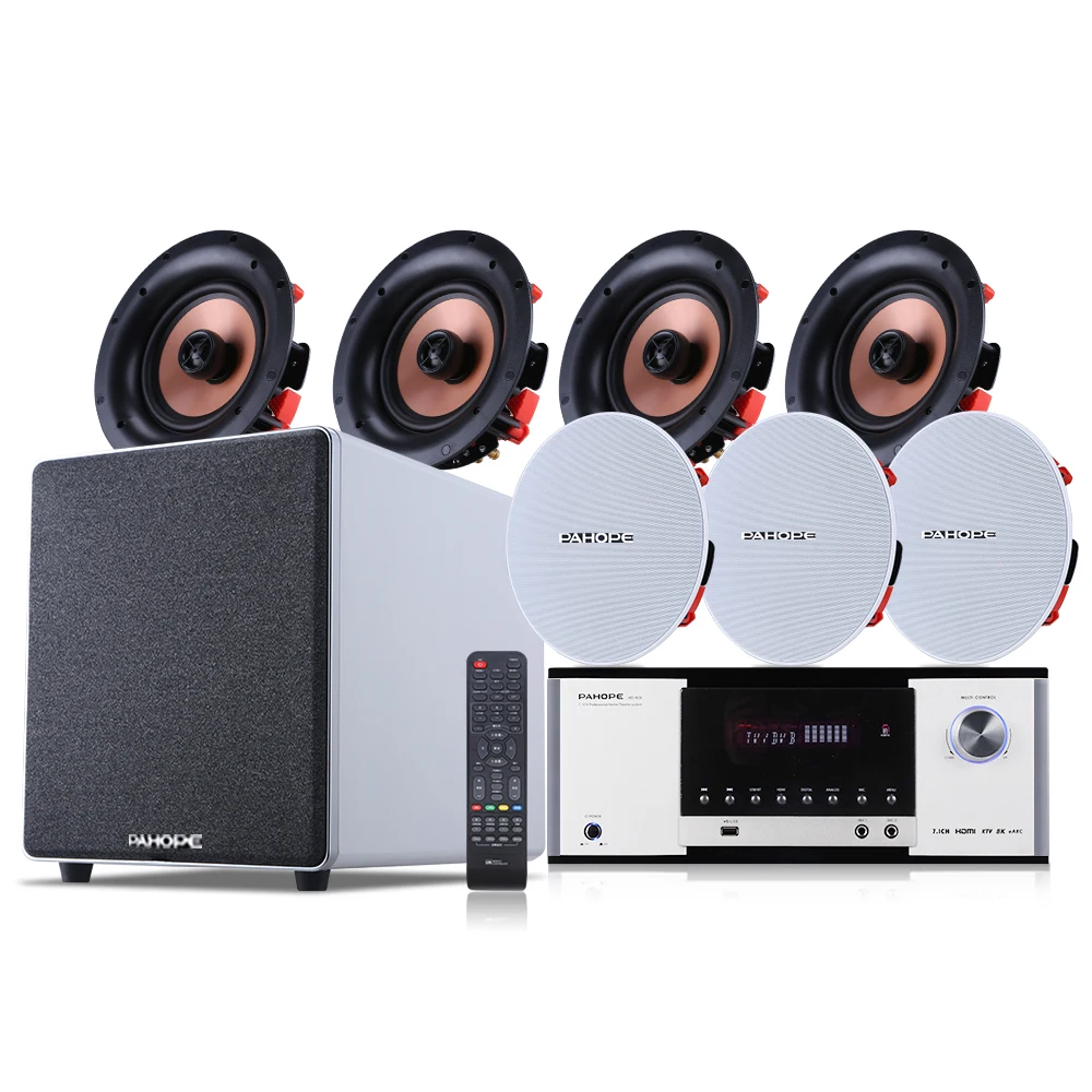 7.1 Home Theater Ceiling Speak - Audio Music Background Free ulasan dan harga