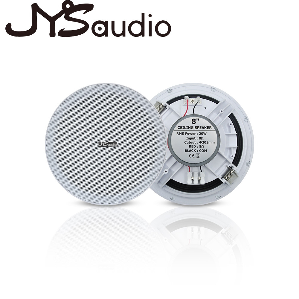 20W Ceiling Speaker Stereo 8 i - Audio Music Background Free ulasan dan harga