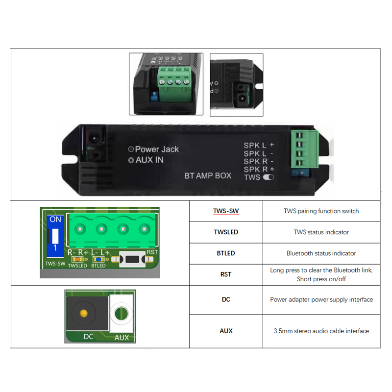 Audio bluetooth Amplifier modu - Audio Music Background Free ulasan dan harga
