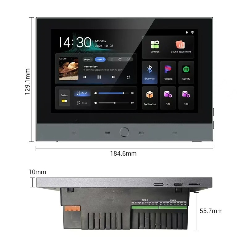 Touch Screen Remote Control Wi - Audio Music Background Free ulasan dan harga