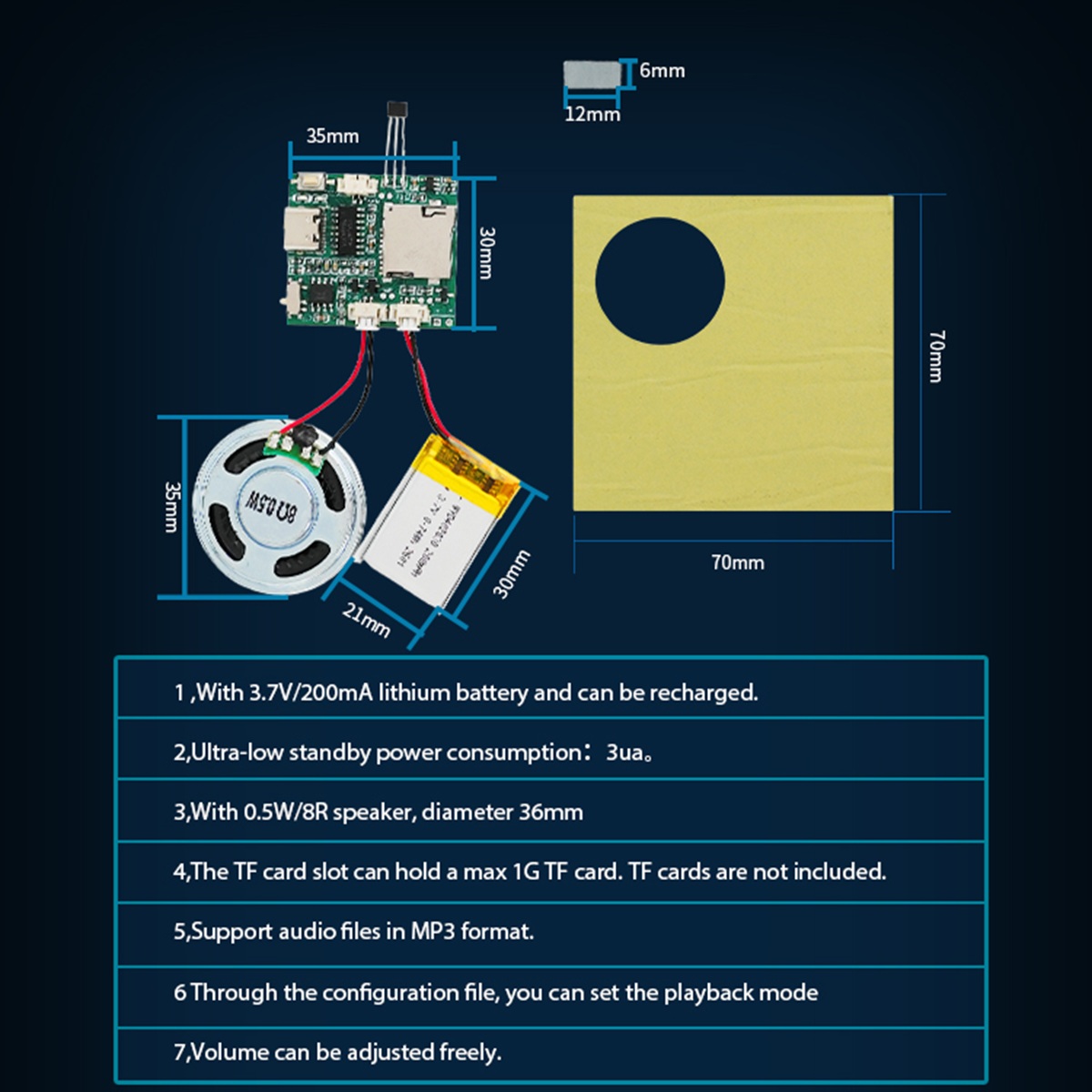 Programmable Sound Recorder Mo - Audio Music Mp3 Download Free ulasan dan harga