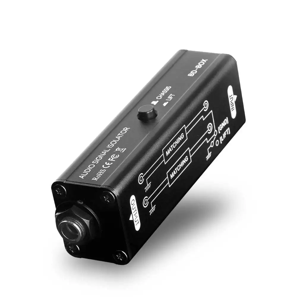 Portable 6.35MM AUX Ground Loo - Audio Music Isolator ulasan dan harga