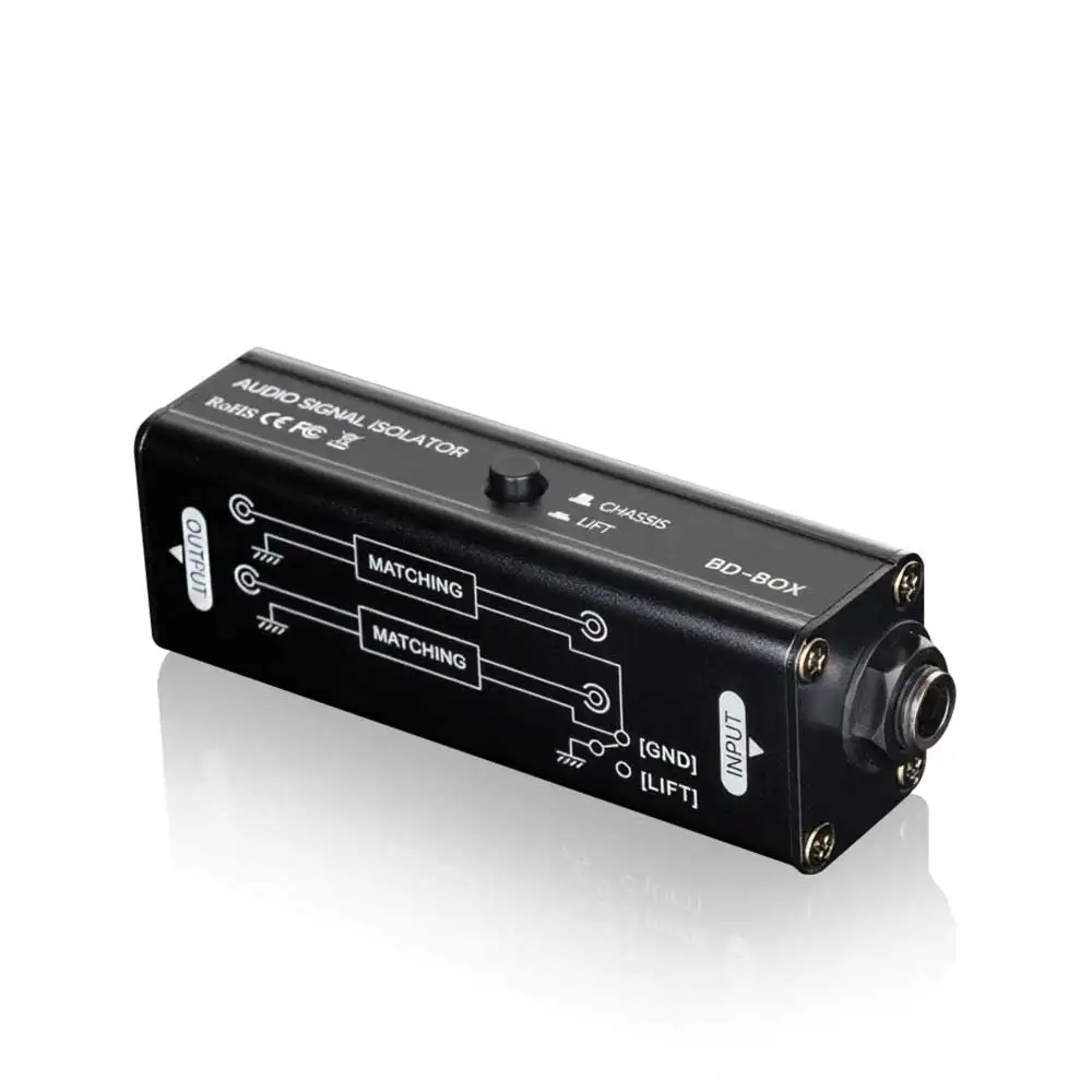 Portable 6.35MM AUX Ground Loo - Audio Music Isolator ulasan dan harga