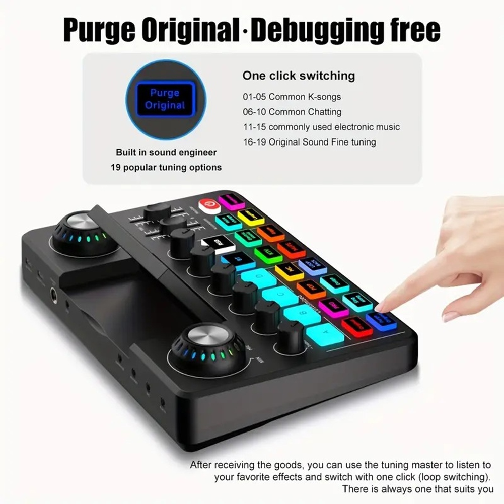 DTC5 Audio Mixer, Live Sound C - Audio Music Changer ulasan dan harga