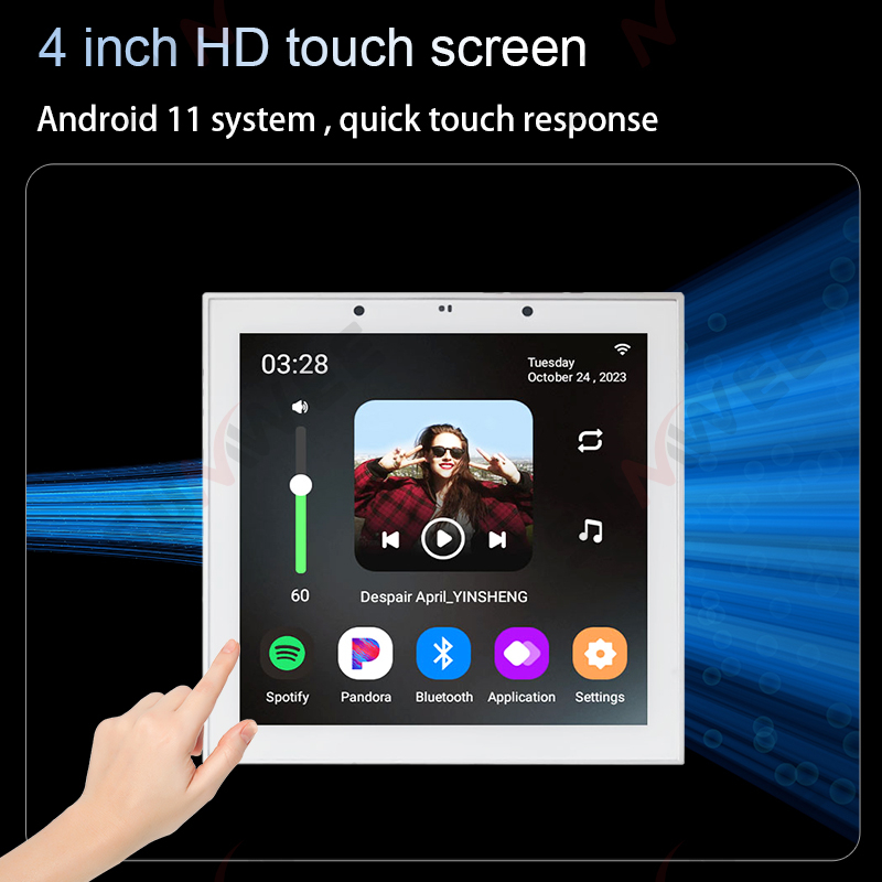 TUYA Smart Home 4 Inch Android - Audio Music Background Free ulasan dan harga