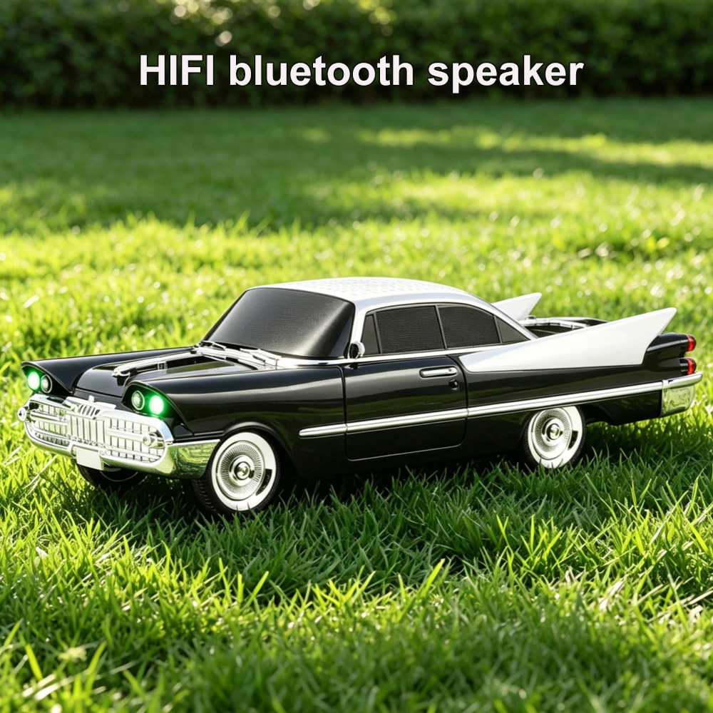 Retro Classic Car Model Blueto - Audio Music Apple ulasan dan harga
