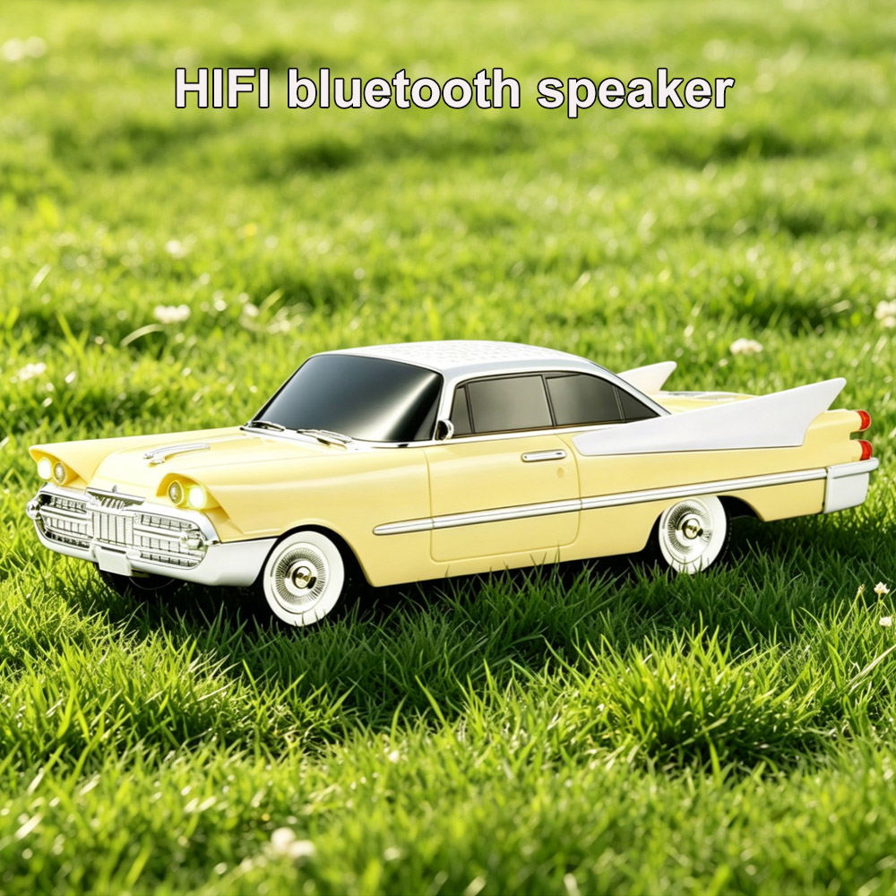 Retro Classic Car Model Blueto - Audio Music Apple ulasan dan harga