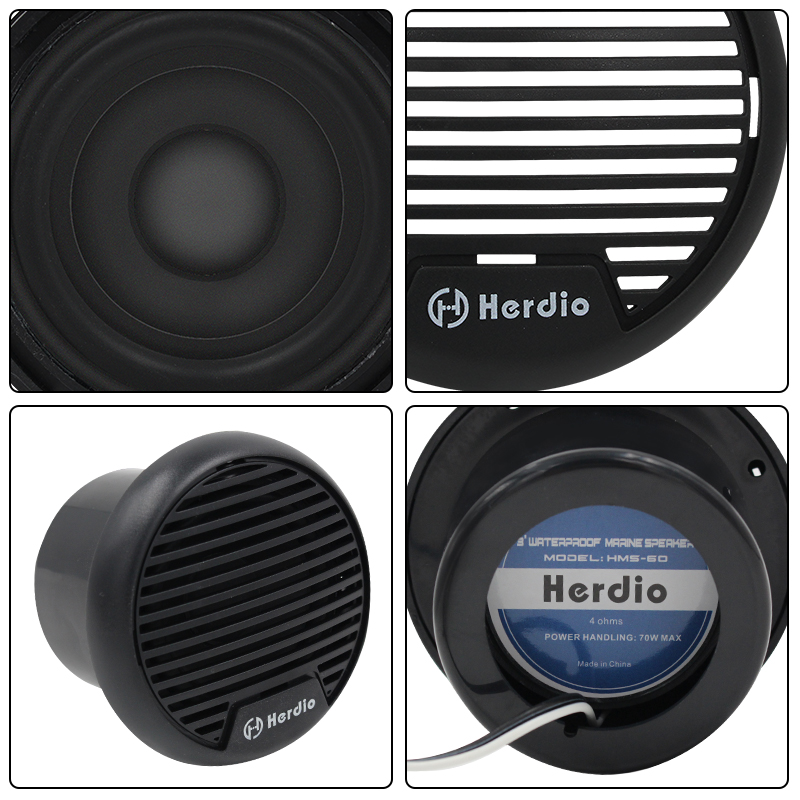 Herdio 3'' Waterproof Marine S - Audio Music Apple ulasan dan harga