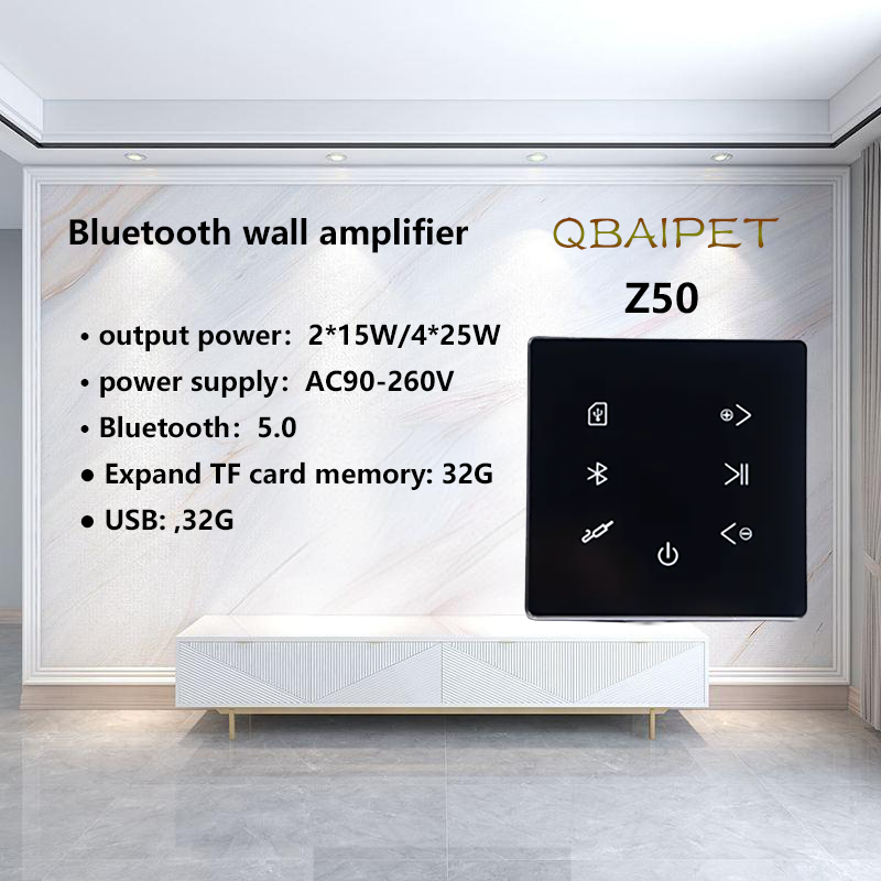 Bluetooth Wall Amplifier Home  - Audio Music Background Free ulasan dan harga