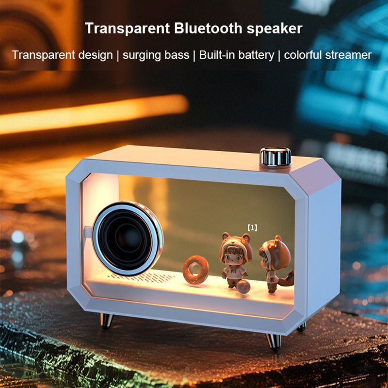 DIY Transparent Bluetooth Spea - Audio Music Apple ulasan dan harga