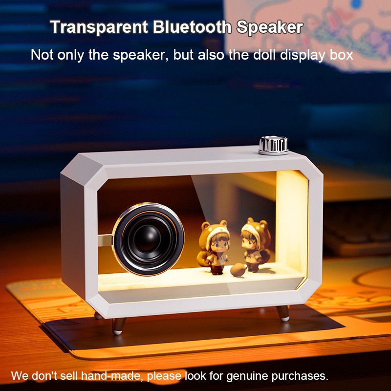 DIY Transparent Bluetooth Spea - Audio Music Apple ulasan dan harga