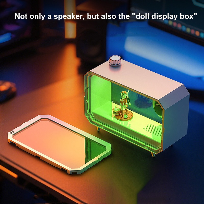 DIY Transparent Bluetooth Spea - Audio Music Apple ulasan dan harga