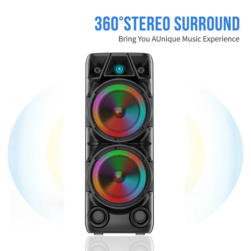 80W Peak High-power Sound Box  - Audio Music Apple ulasan dan harga