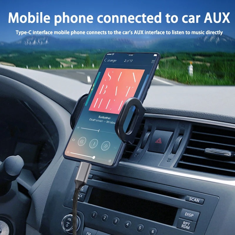 USB C to 3.5mm Aux Audio Adapt - Audio Music Isolator ulasan dan harga