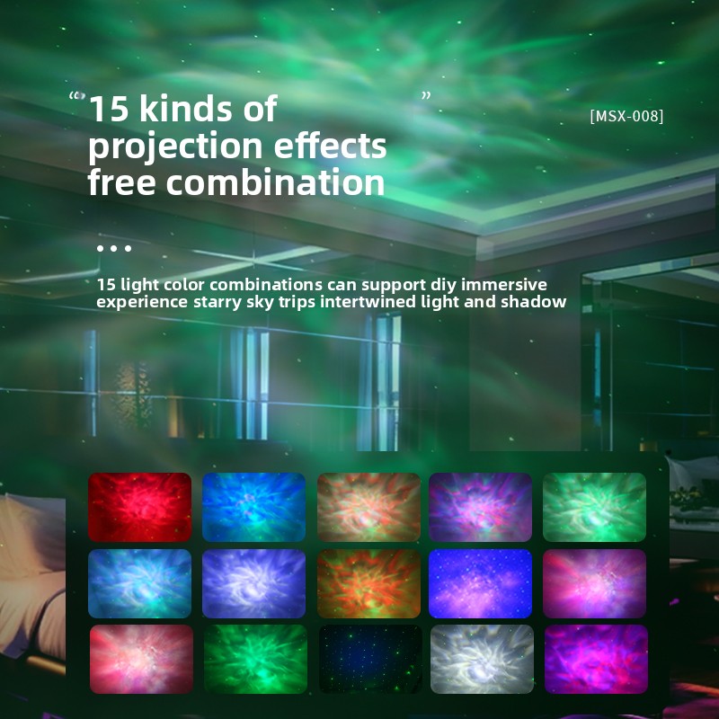 Alien Galaxy Star Projector wi - Audio Music Spotify ulasan dan harga