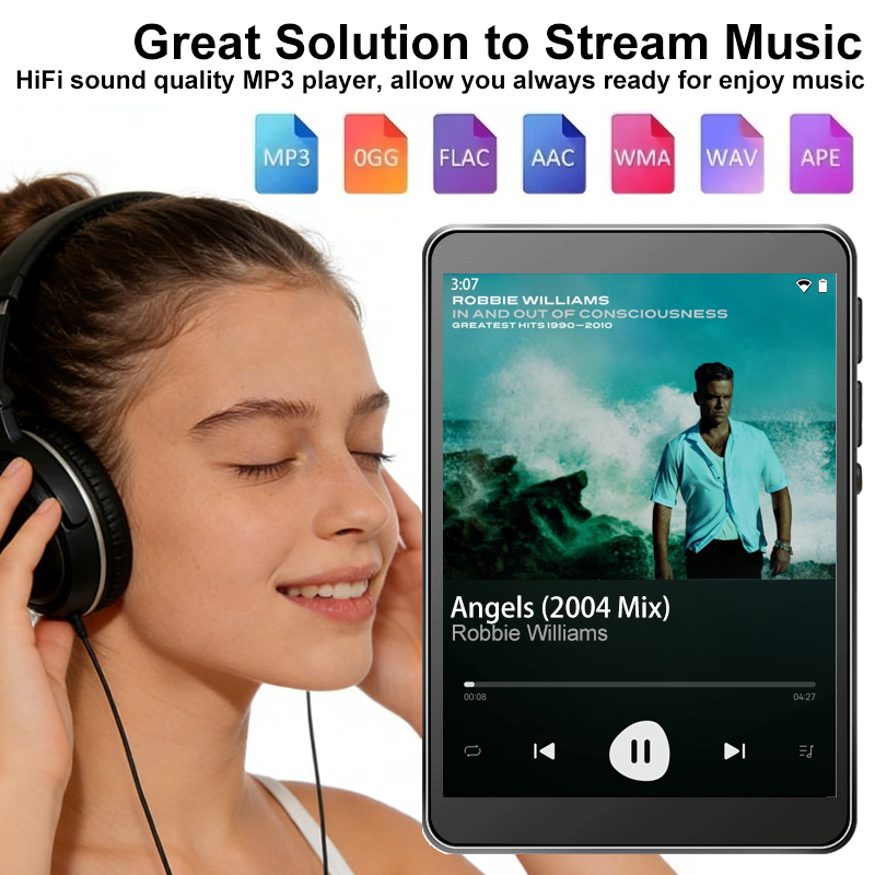 WiFi MP3 Player Andriod 10 Spo - Audio Music Mp3 Download Free ulasan dan harga